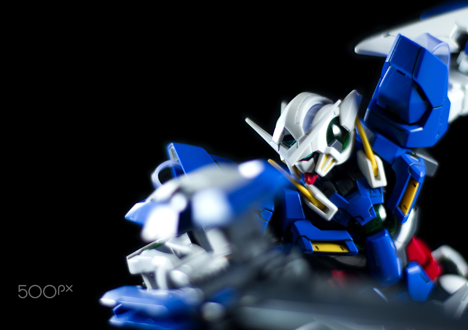 Canon EOS 7D + Canon EF 50mm F1.8 STM sample photo. Gundam exia photography