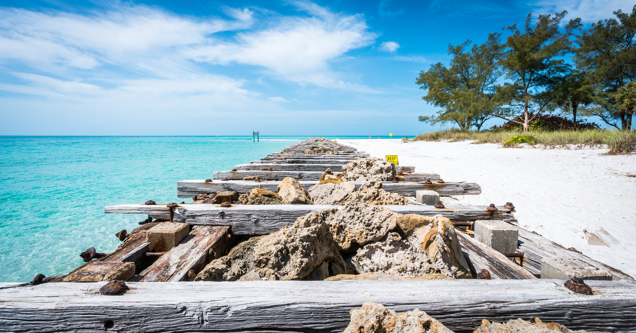 Sony a7R II + Sony Vario-Tessar T* FE 16-35mm F4 ZA OSS sample photo. "line in the sand"  - st. petersburg, florida. photography