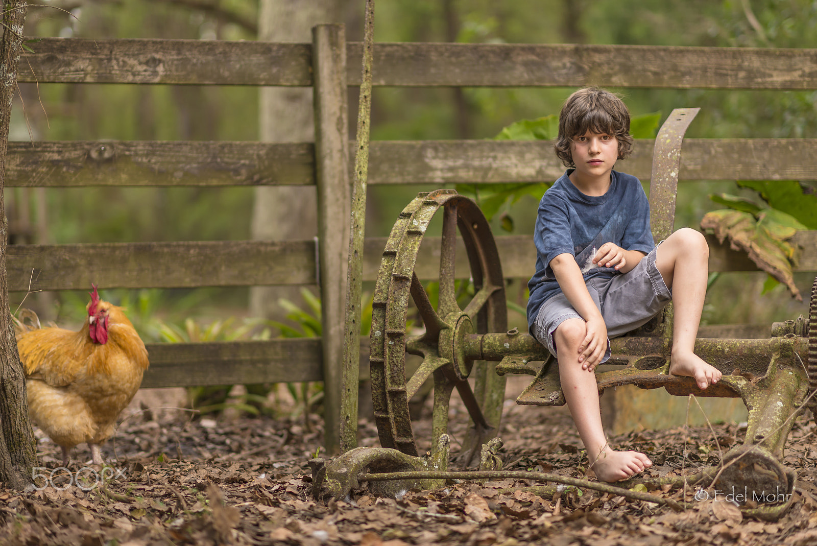 Nikon D610 + Nikon AF-S Nikkor 85mm F1.4G sample photo. Country boy photography