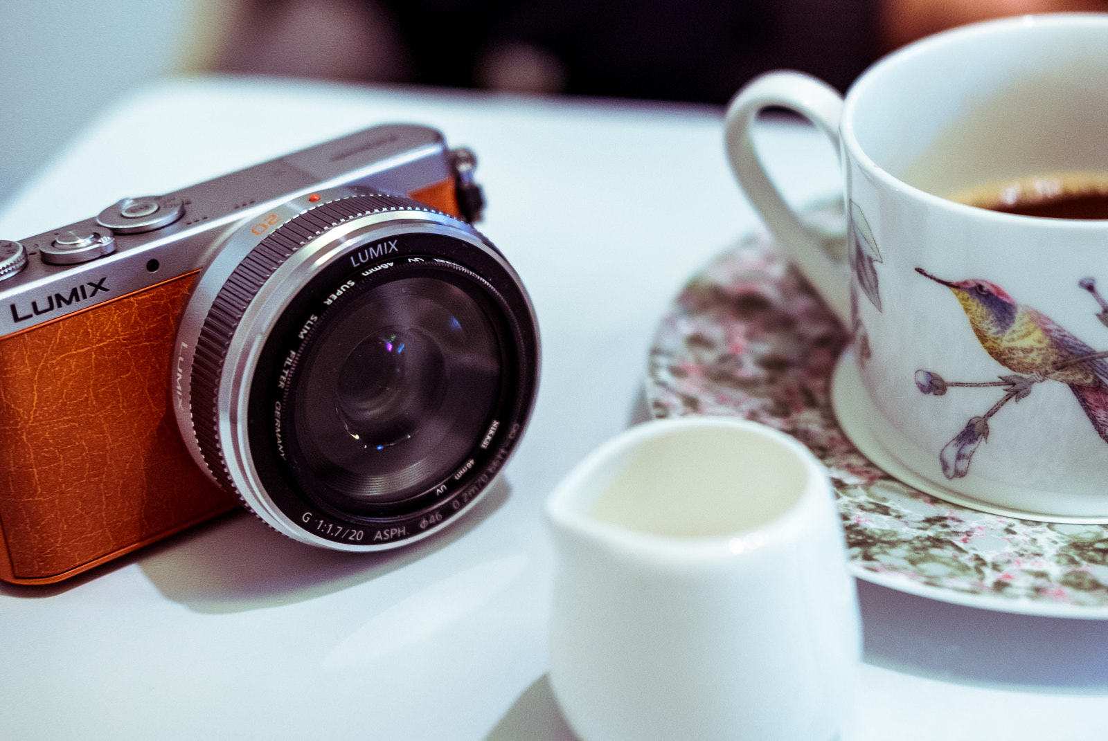 Fujifilm X-T1 sample photo. Camera&coffee photography