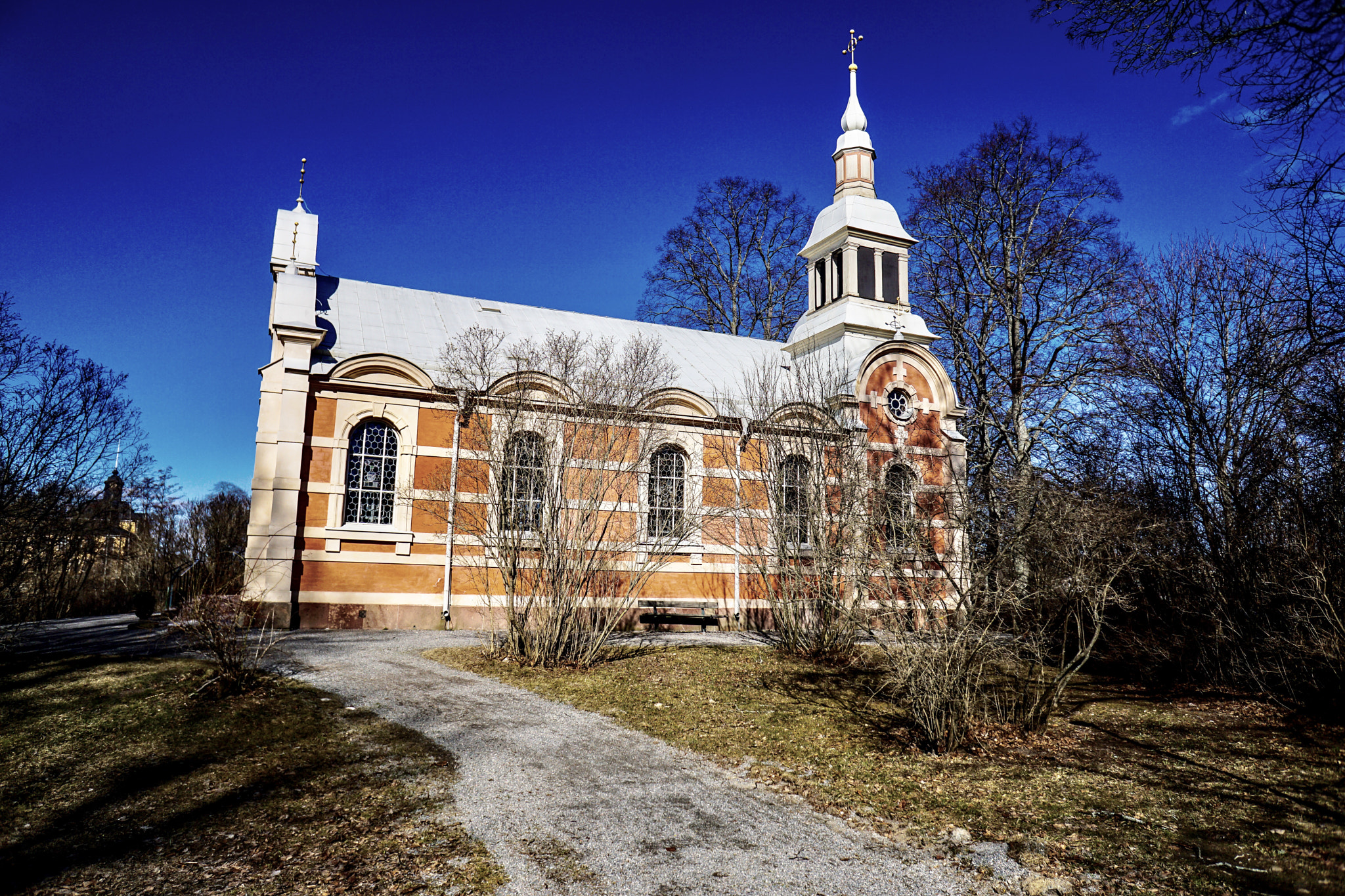 Sony E 16mm F2.8 sample photo. Ulriksdal chapel  stockholm photography