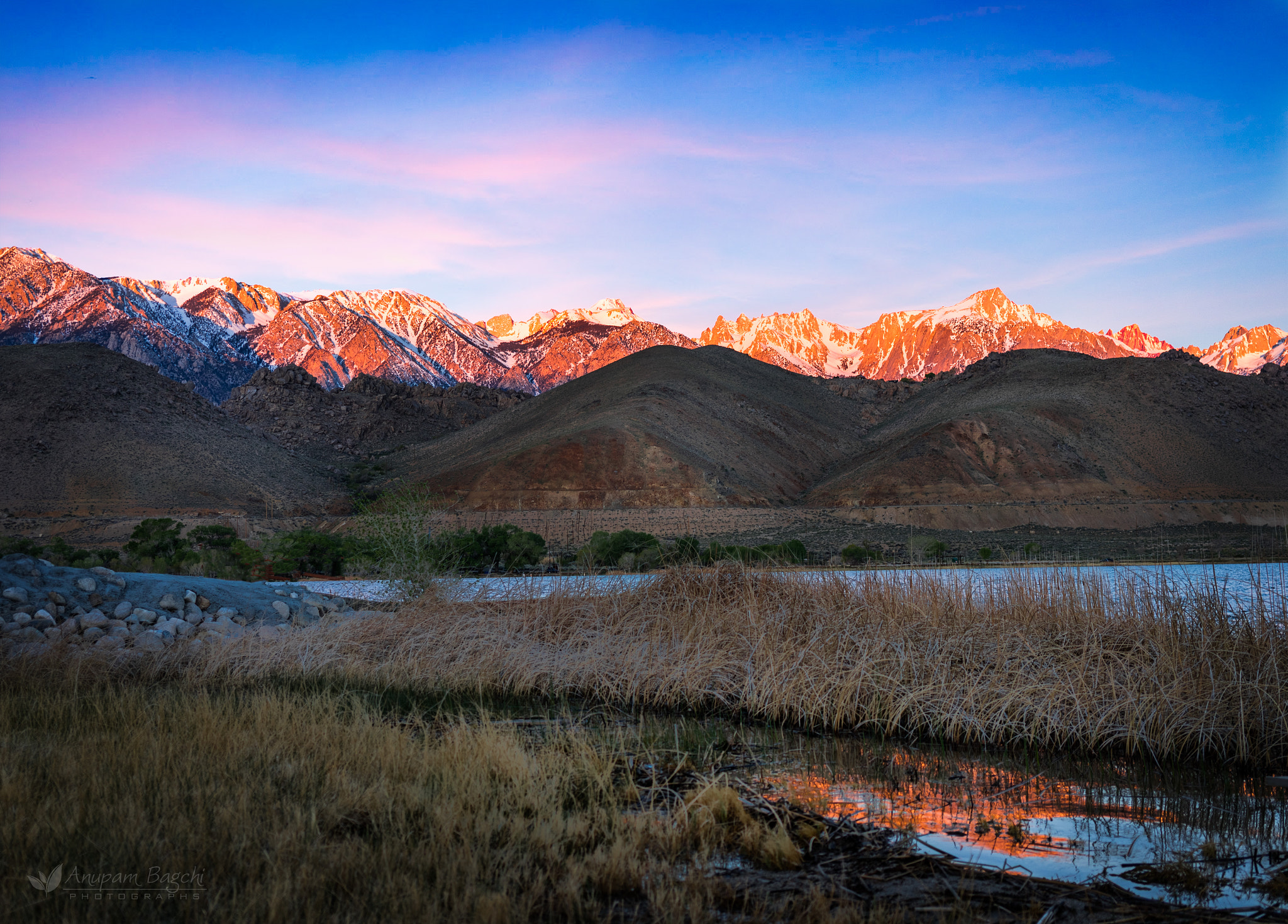 Sony a7 II sample photo. Morning in the eastern sierras photography