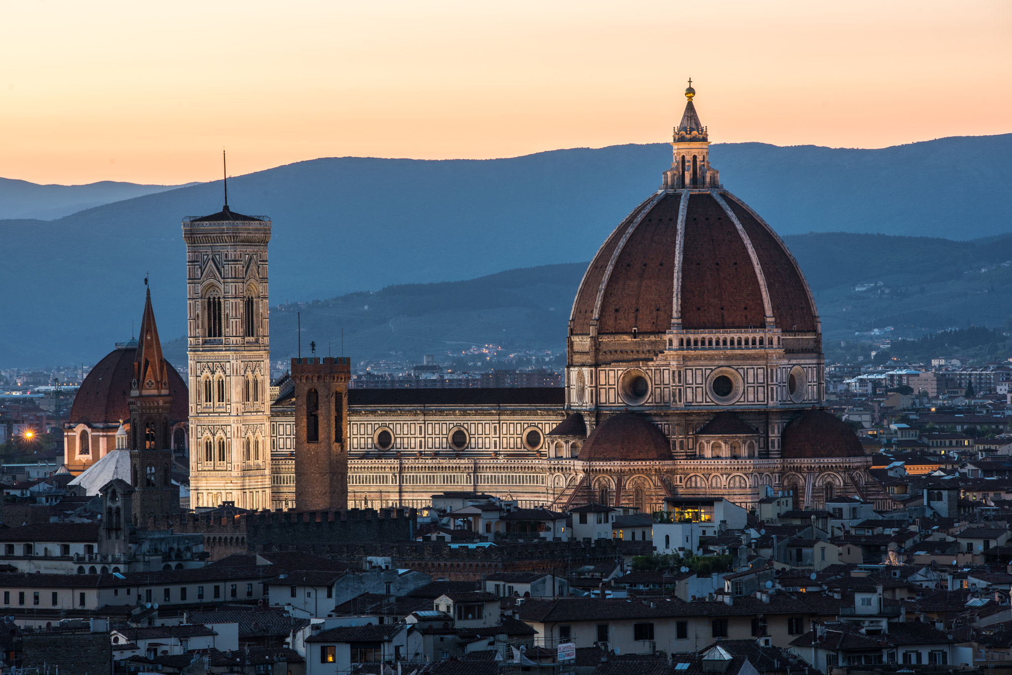 Nikon D810 + Tamron SP 70-200mm F2.8 Di VC USD sample photo. The cathedral in florence photography