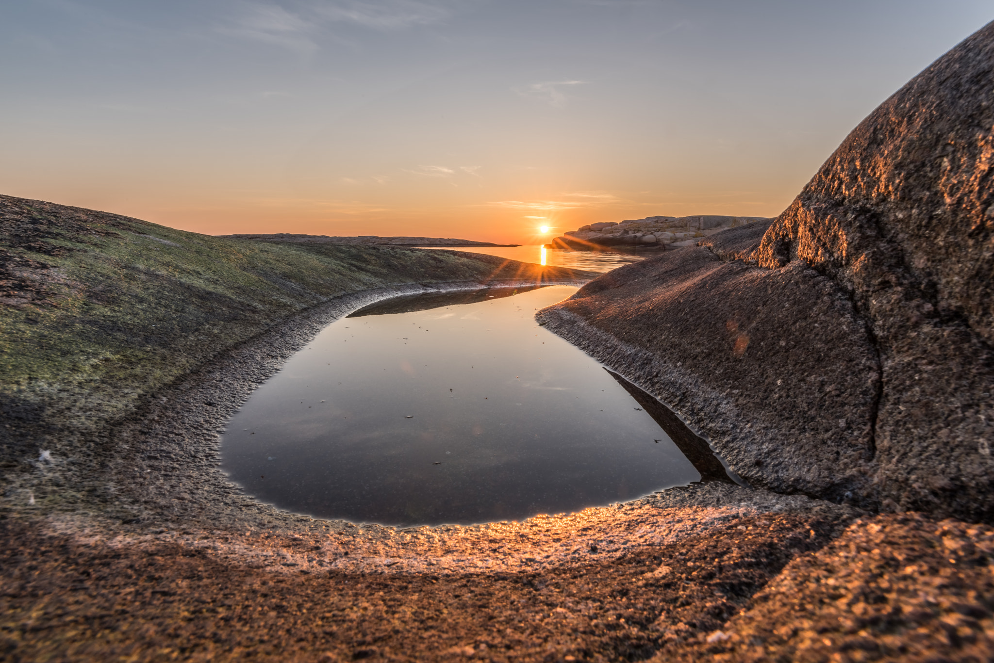 Nikon D810 + Tamron SP 15-30mm F2.8 Di VC USD sample photo. Sunset at the westcoast photography