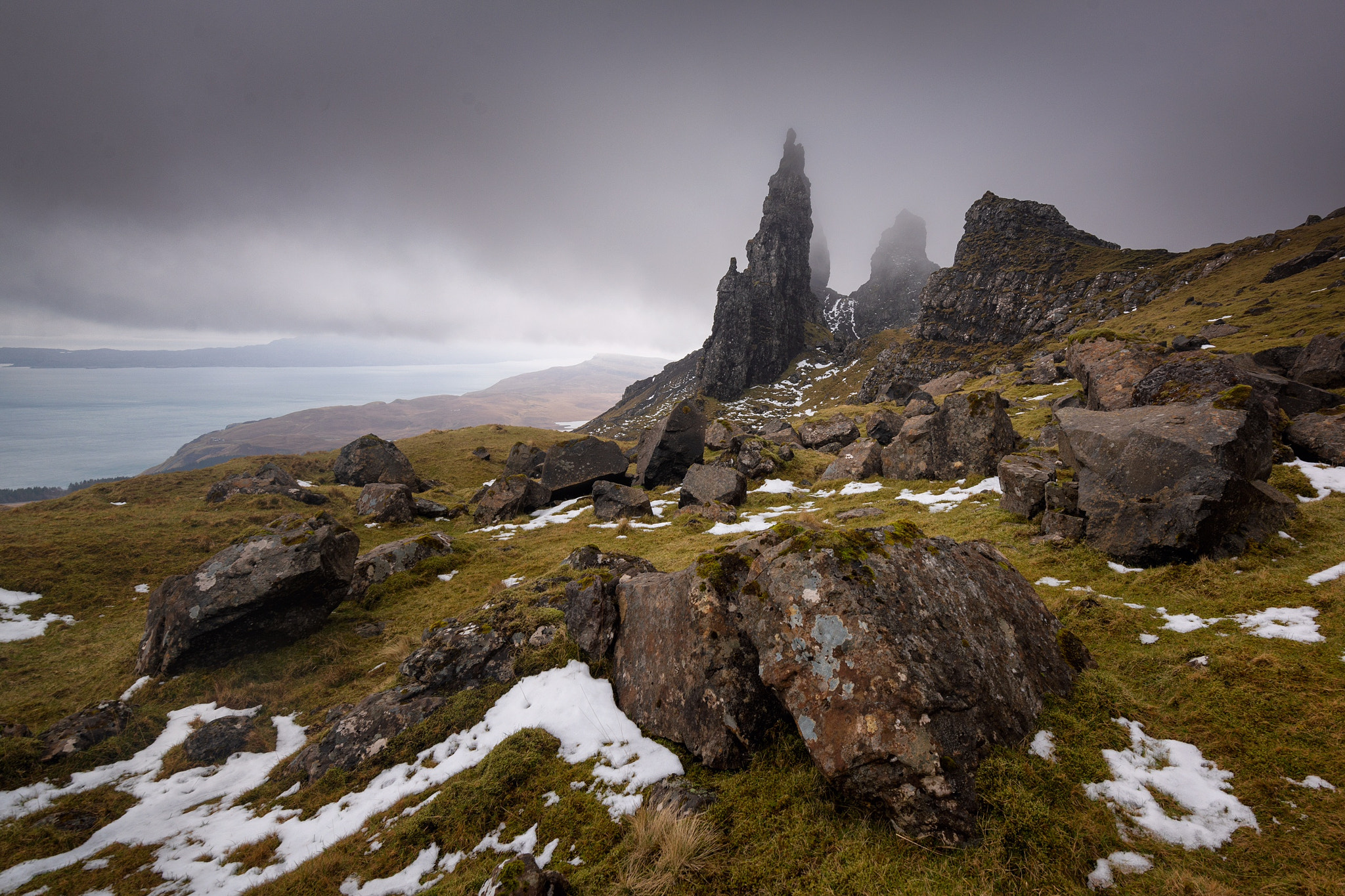Nikon D610 sample photo. The old man of storr photography