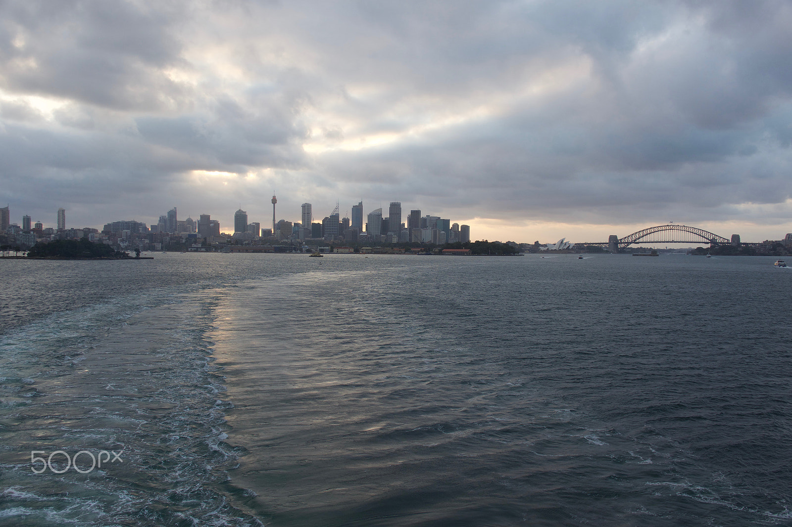 Sony 24-600mm F2.4-4.0 sample photo. Sidney skyline from the water photography