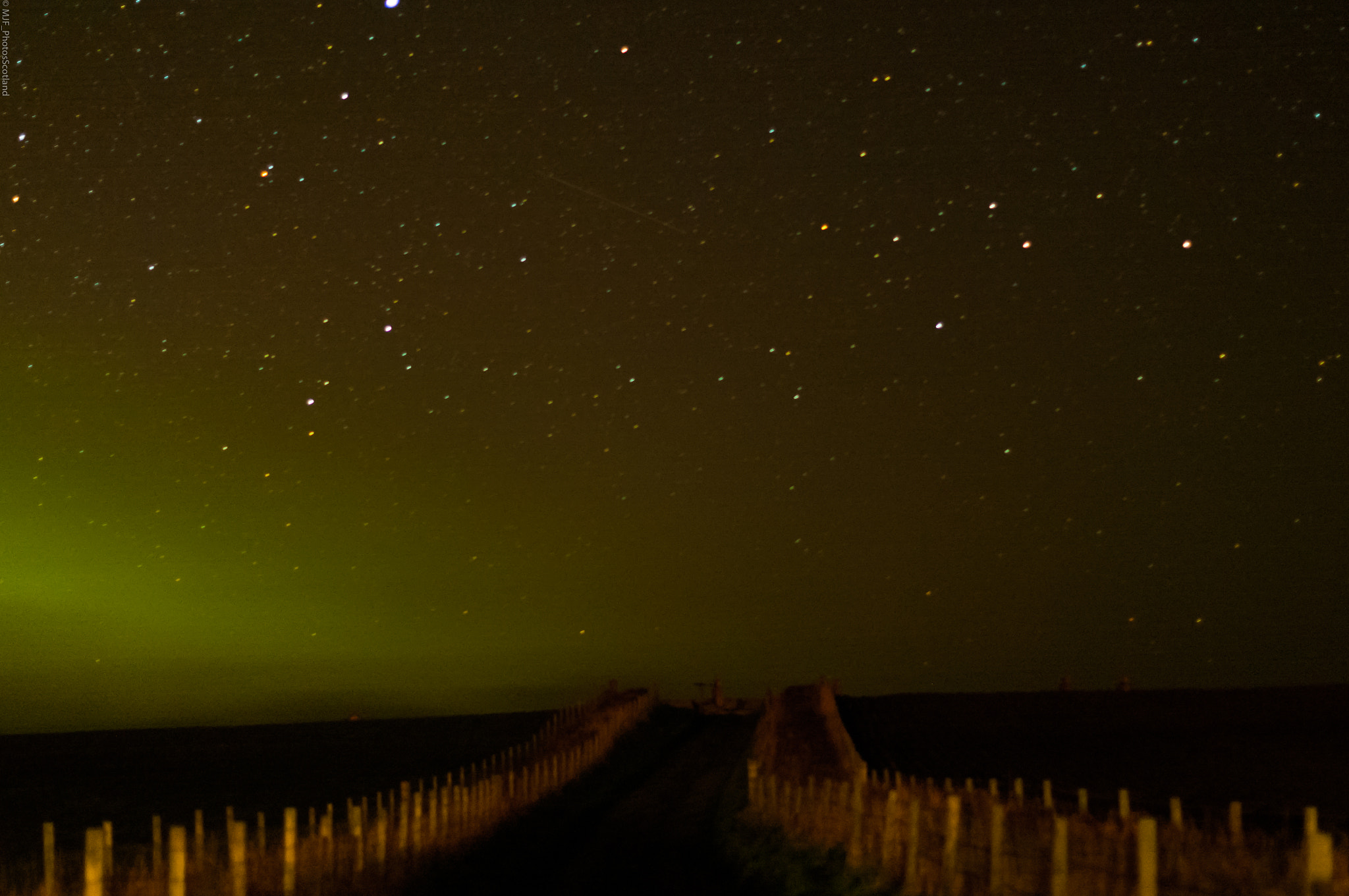 Samsung GX-20 sample photo. Aurora borealis at rattray head. photography