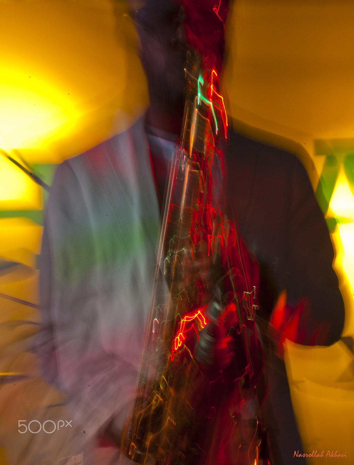 Nikon D3 sample photo. Musician photography