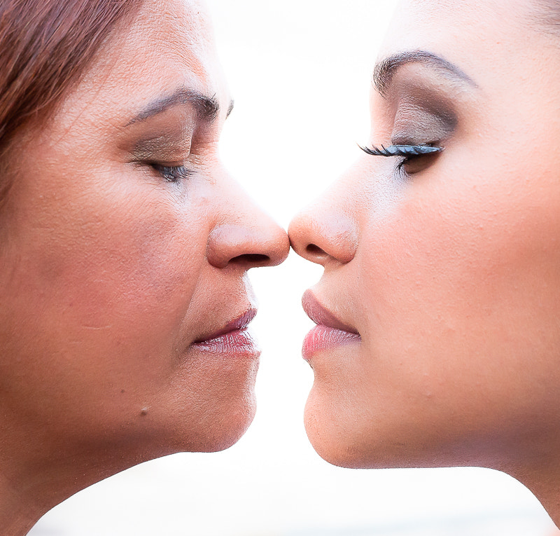 Canon EOS 5D + Canon EF 50mm F1.8 II sample photo. Two generations photography
