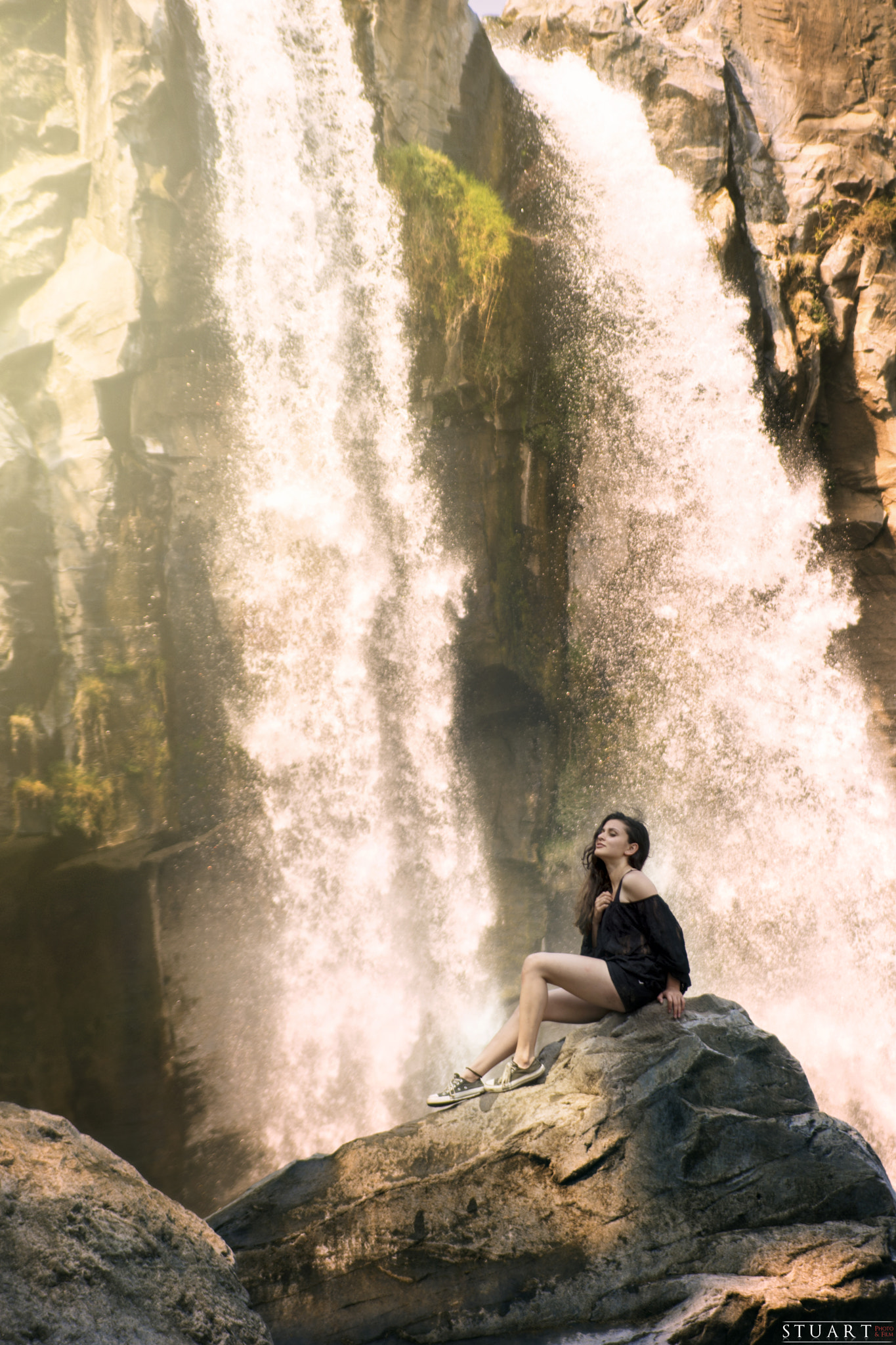Nikon D7200 sample photo. Waterfall los amates, guatemala photography