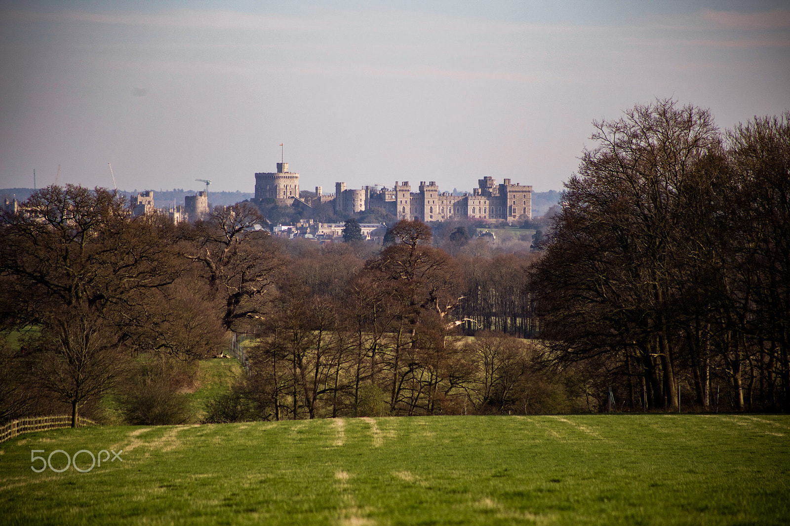 Canon EF 75-300mm f/4-5.6 USM sample photo. The castle in the distance photography