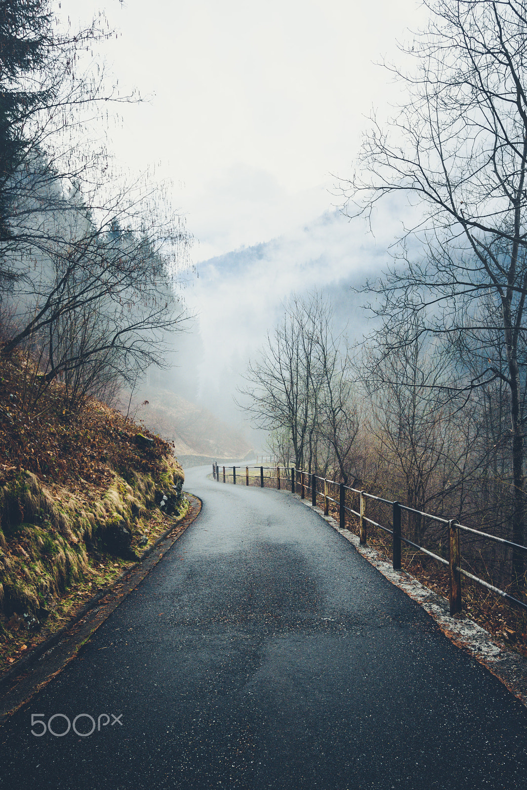Nikon D7200 sample photo. Mystic road photography