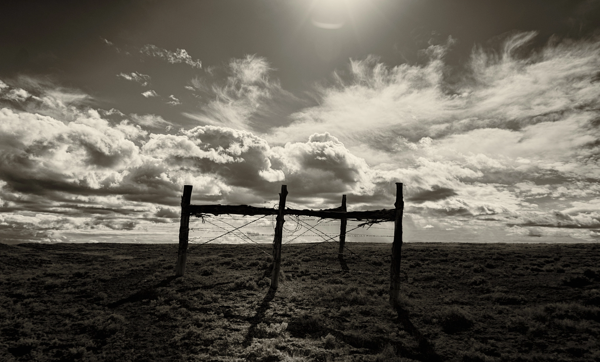 Sony a7S sample photo. Fence photography