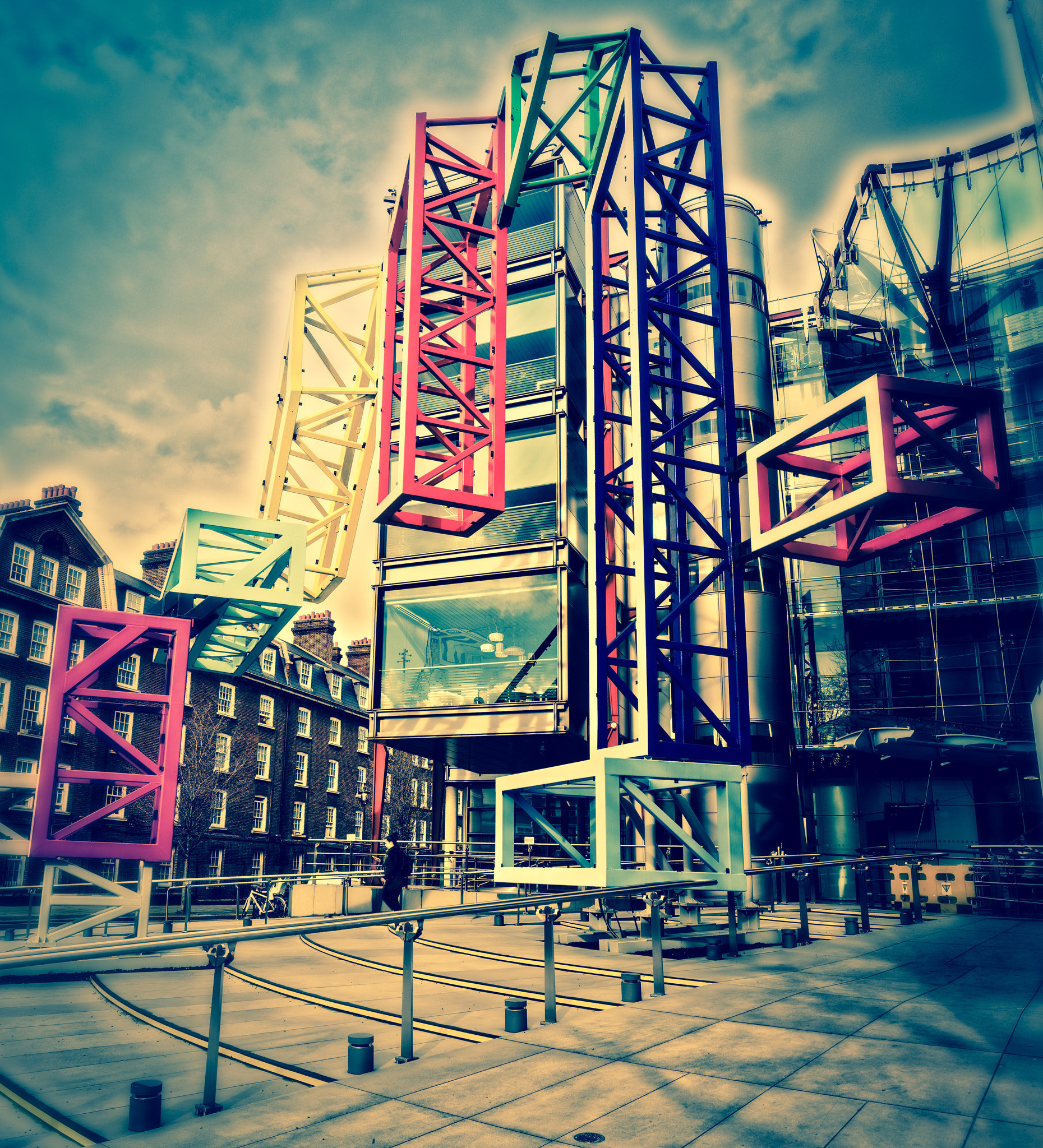 Sony a7R II + Sony Vario-Tessar T* FE 16-35mm F4 ZA OSS sample photo. Channel 4 building, horseferry road, london photography