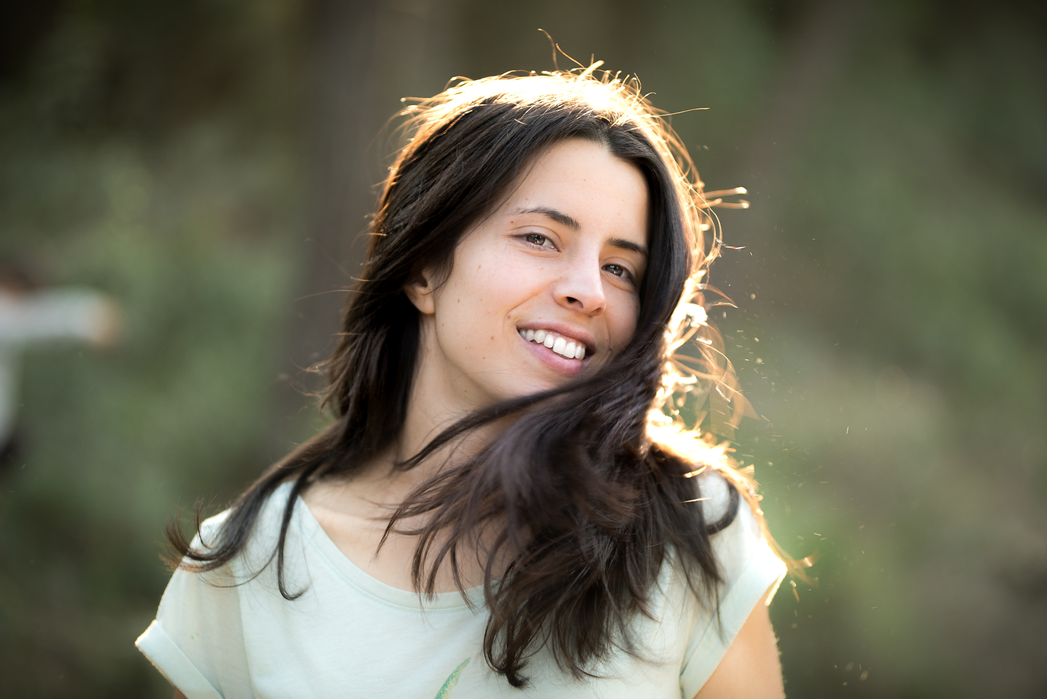 Sigma 105mm F2.8 EX DG Macro sample photo. Portrait in motion photography