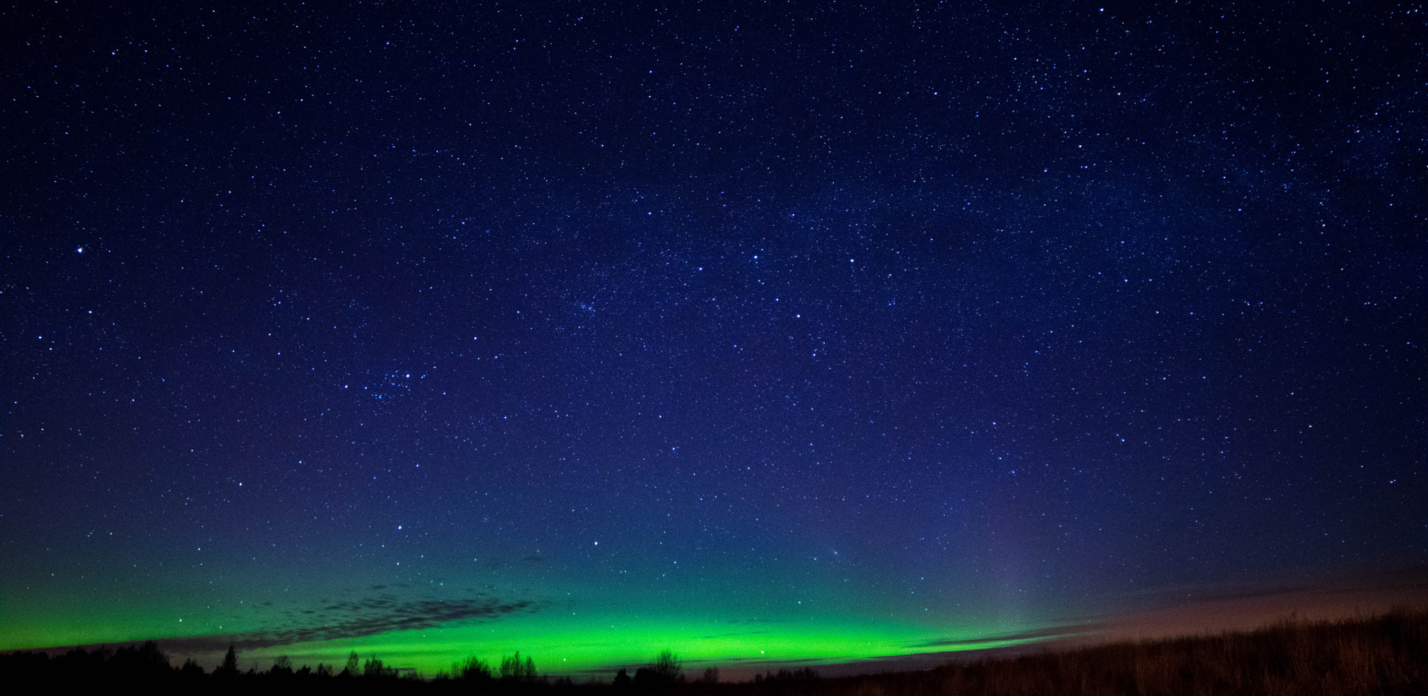 Samyang 14mm F2.8 ED AS IF UMC sample photo. Aurora borealis photography