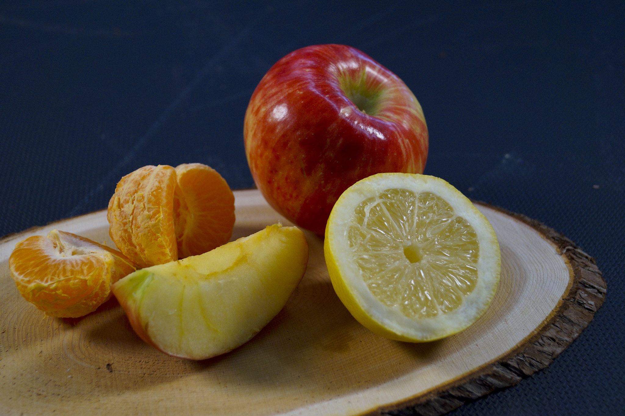 Sony SLT-A58 sample photo. Fruit platter photography