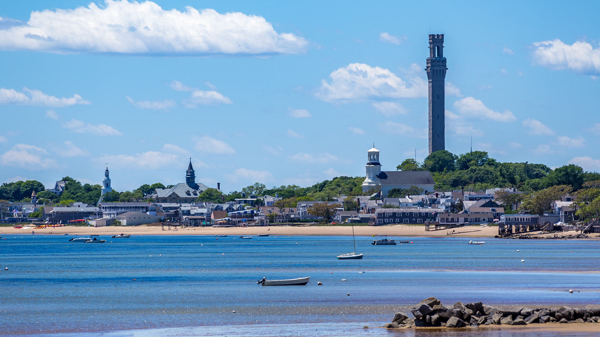 Canon EOS 6D + Sigma 50-200mm F4-5.6 DC OS HSM sample photo. Provincetown harbor cape cod photography