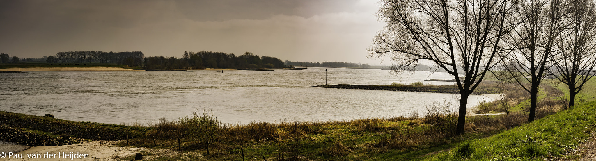 Nikon D90 sample photo. Waal river, the netherlands photography