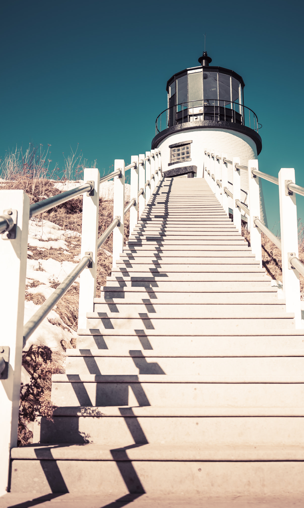 Nikon D7100 sample photo. Owls head lighthouse photography