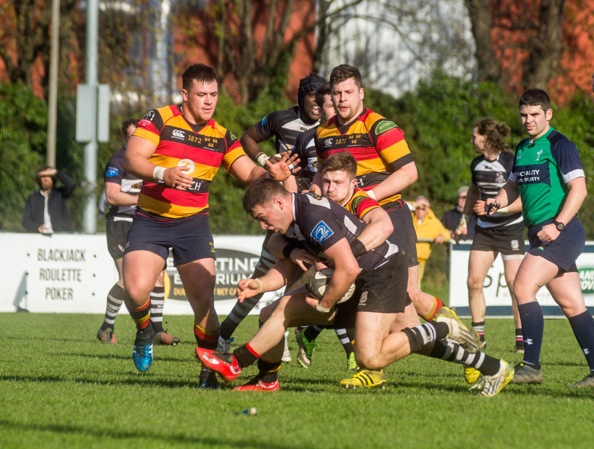 Sony SLT-A55 (SLT-A55V) sample photo. Rugby game photography