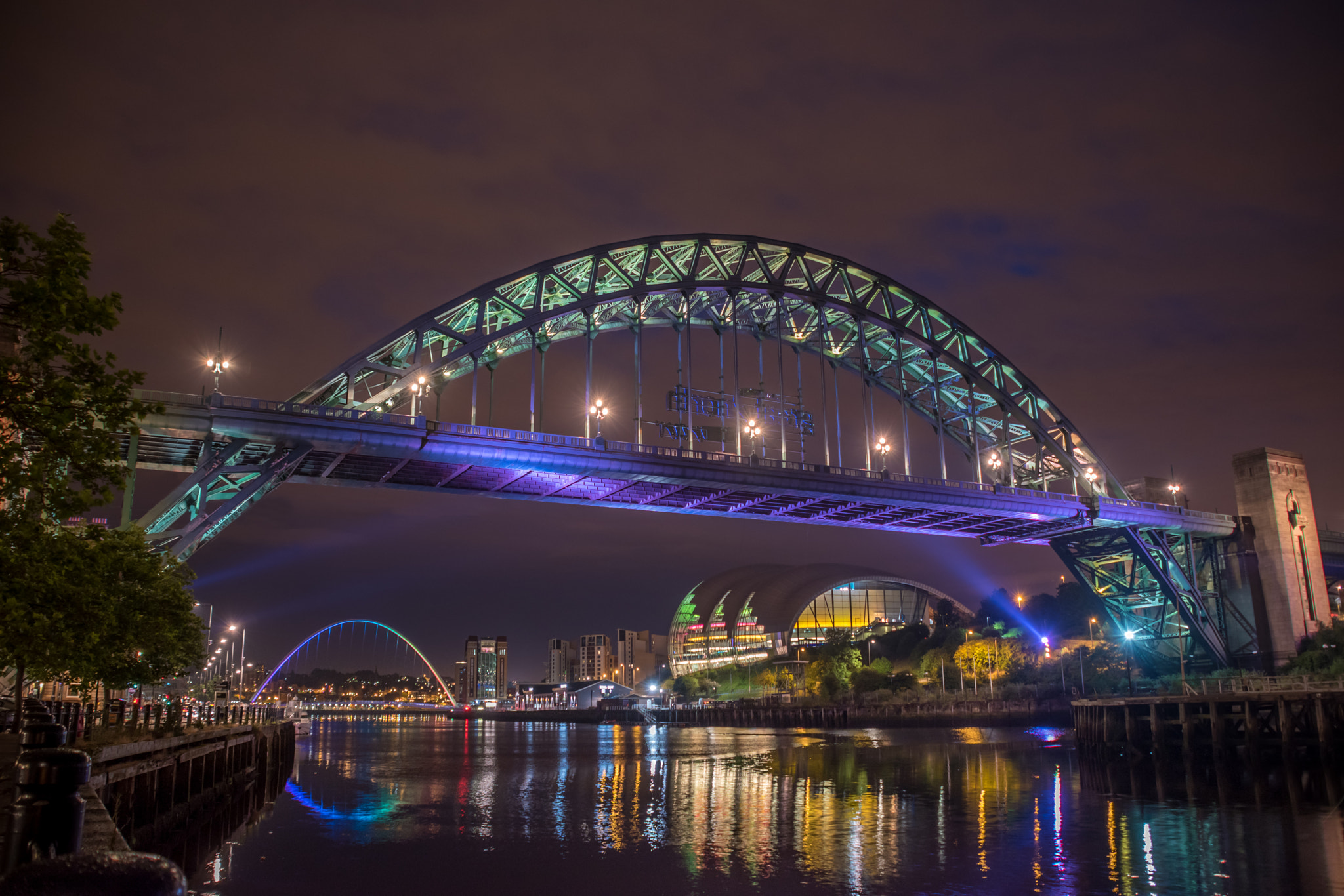 Nikon D5500 sample photo. The tyne bridge, newcastle gateshead photography