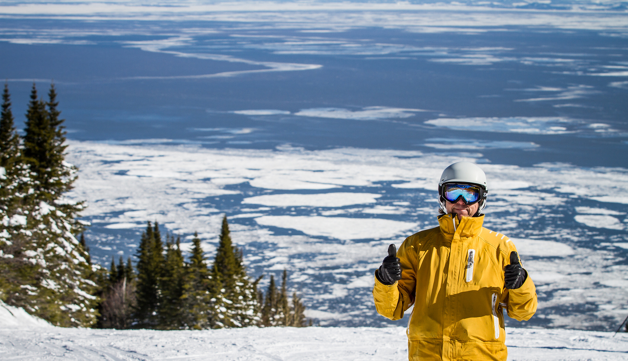 Canon EF 70-200mm F2.8L USM sample photo. Massif charlevoix photography