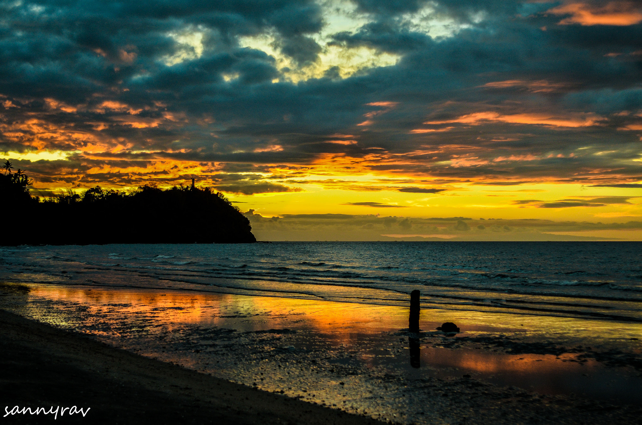 Nikon D7000 sample photo. Dusk at the beach photography