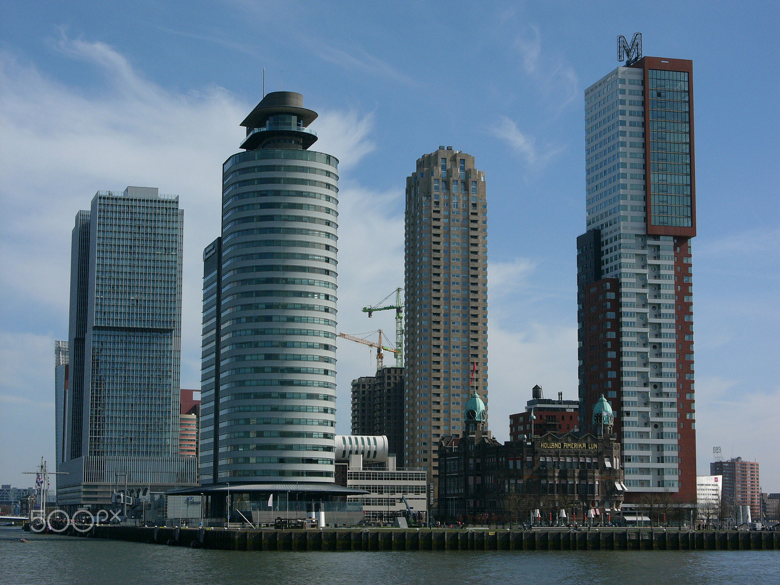 Leica DIGILUX 2 sample photo. Wilhelminakade rotterdam photography