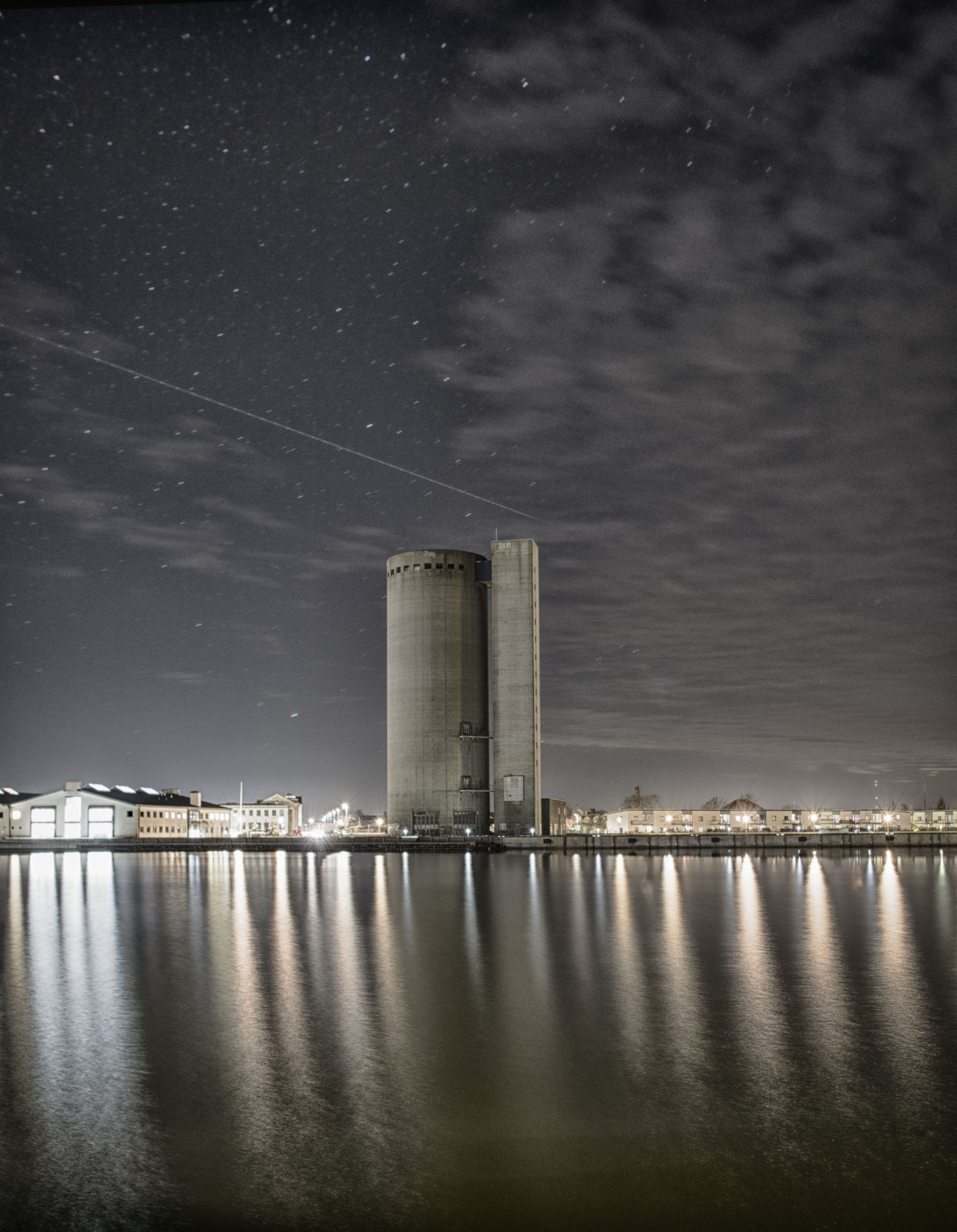 Nikon D800 sample photo. Masnedø by night photography