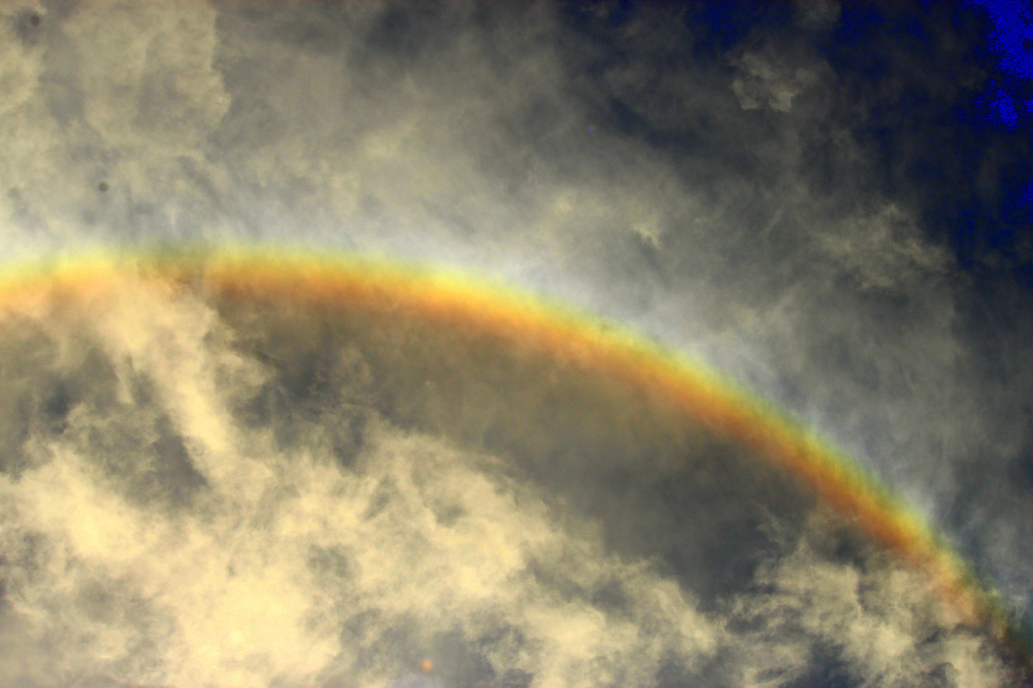 Canon EF-S 55-250mm F4-5.6 IS II sample photo. Rainbow photography