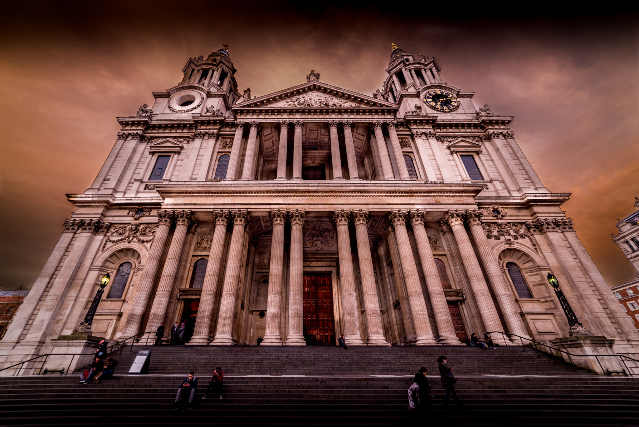 Nikon D600 sample photo. St paul cathedral photography