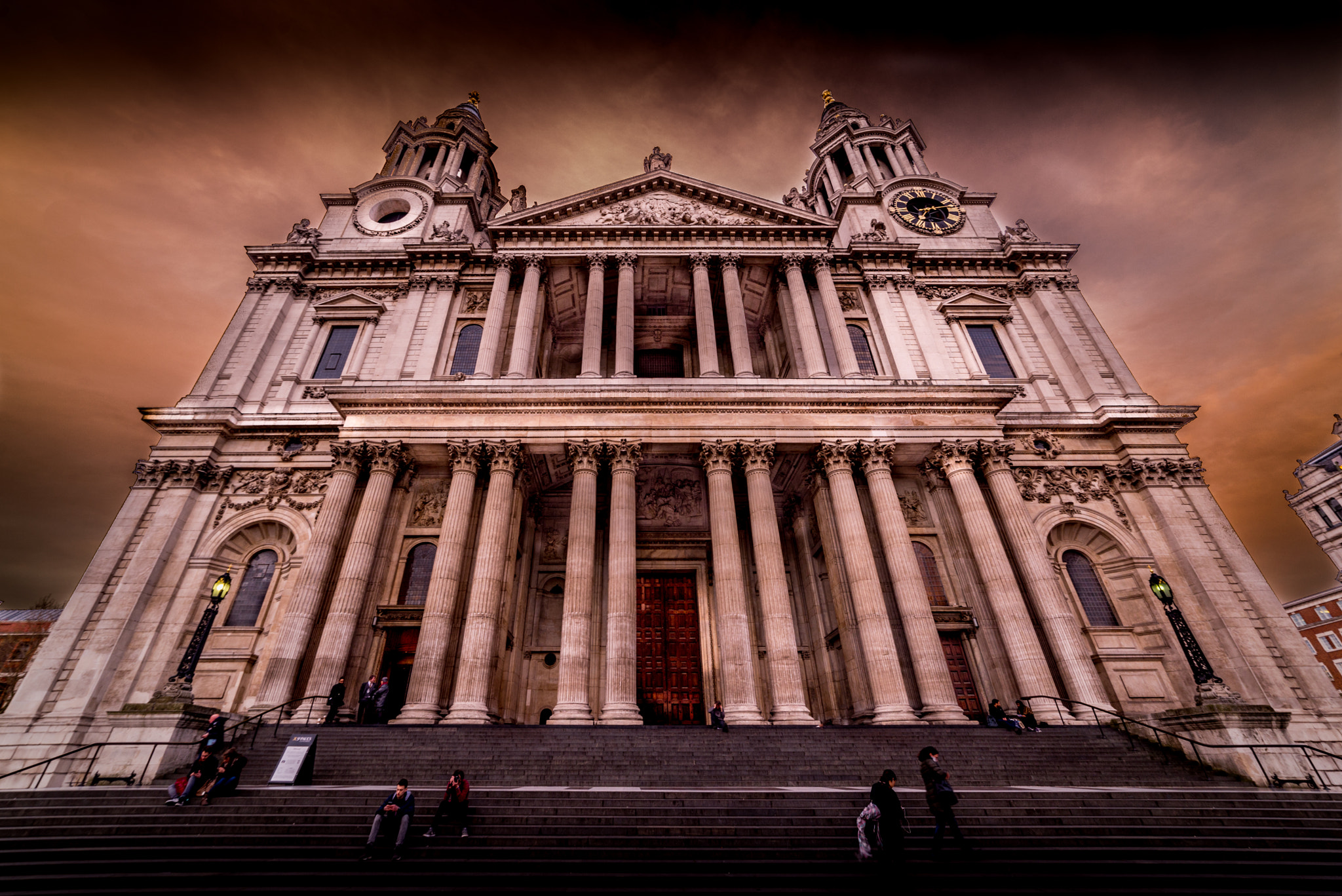 Samyang 14mm F2.8 ED AS IF UMC sample photo. St paul cathedral photography