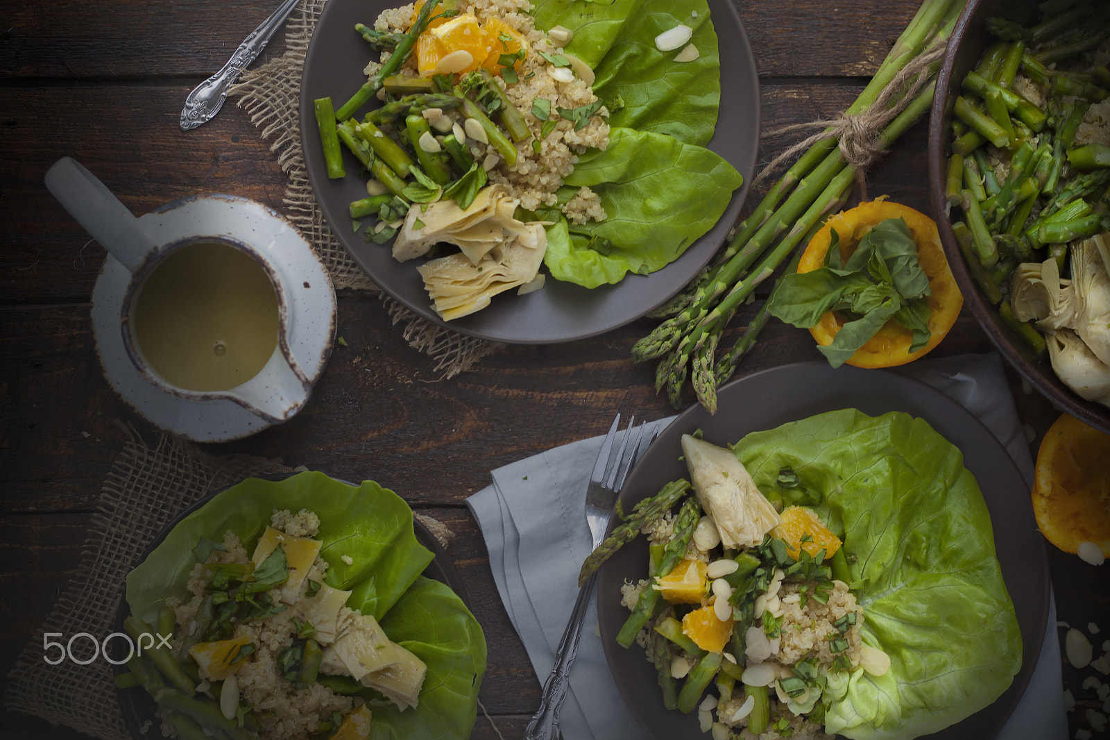 Canon EOS 500D (EOS Rebel T1i / EOS Kiss X3) sample photo. Asparagus salad photography