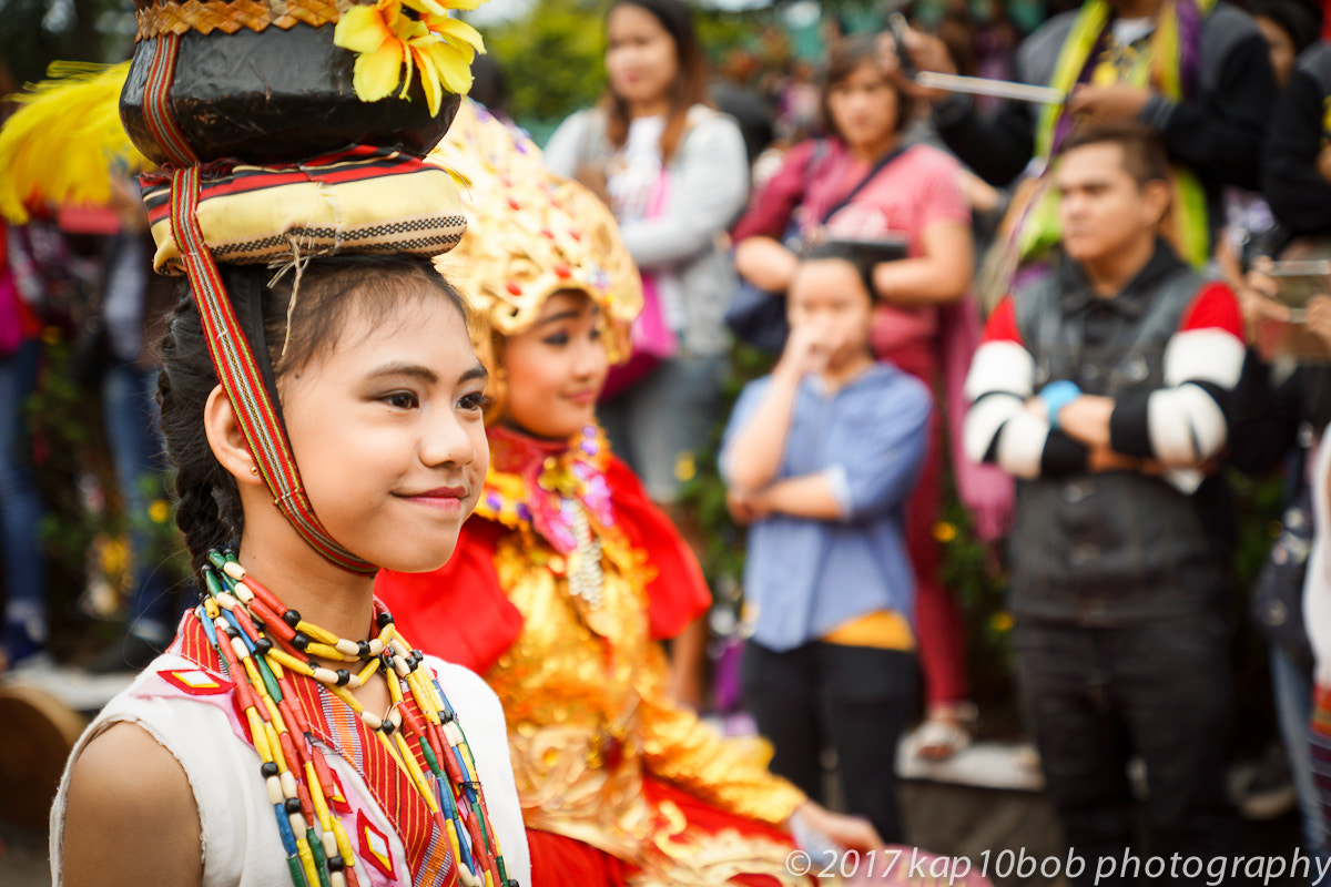 Sony SLT-A77 sample photo. Panagbenga innocent smile photography