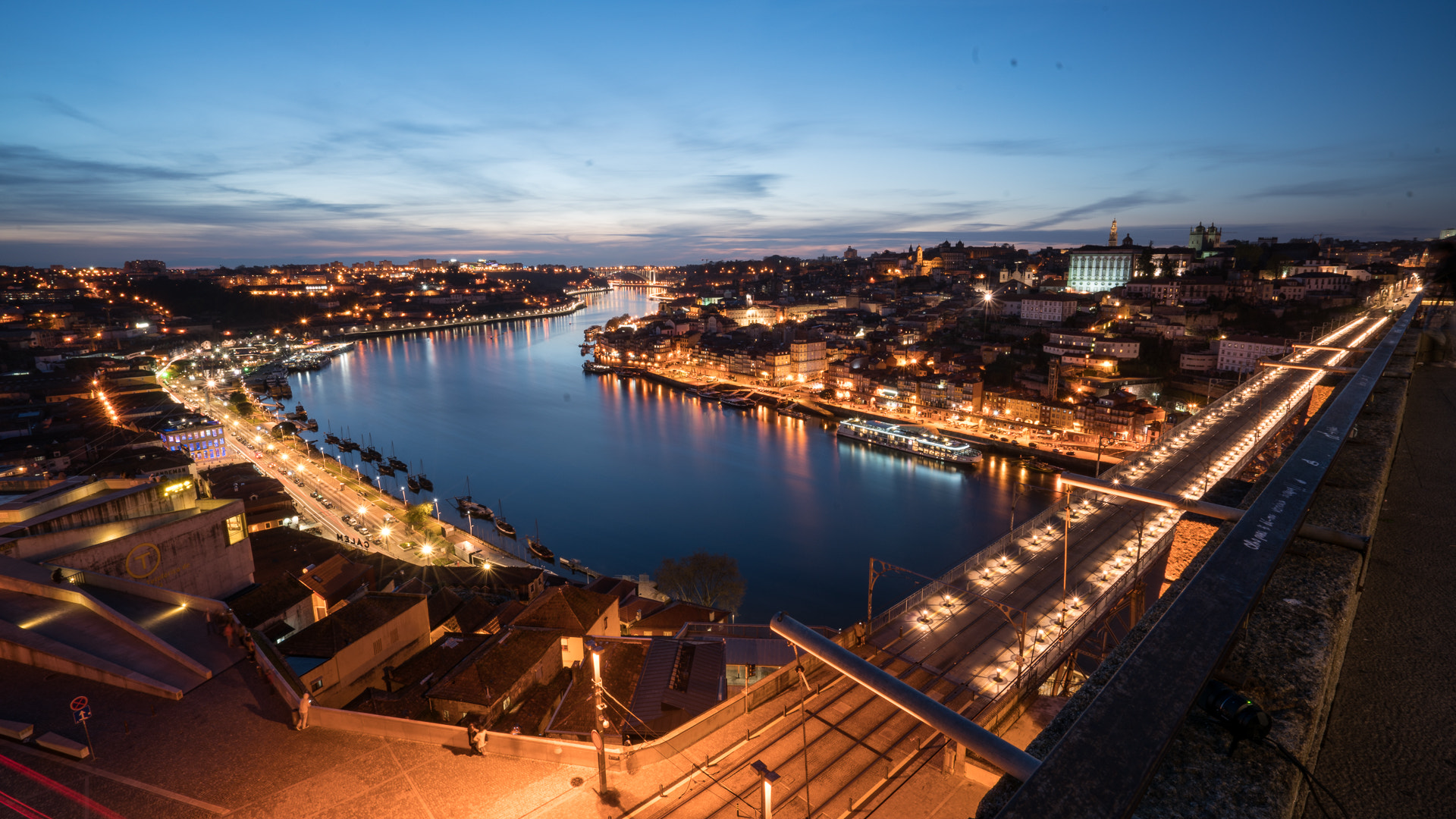 Sony a7R II + Sony Vario-Tessar T* FE 16-35mm F4 ZA OSS sample photo. Dom luis 1st bridge photography