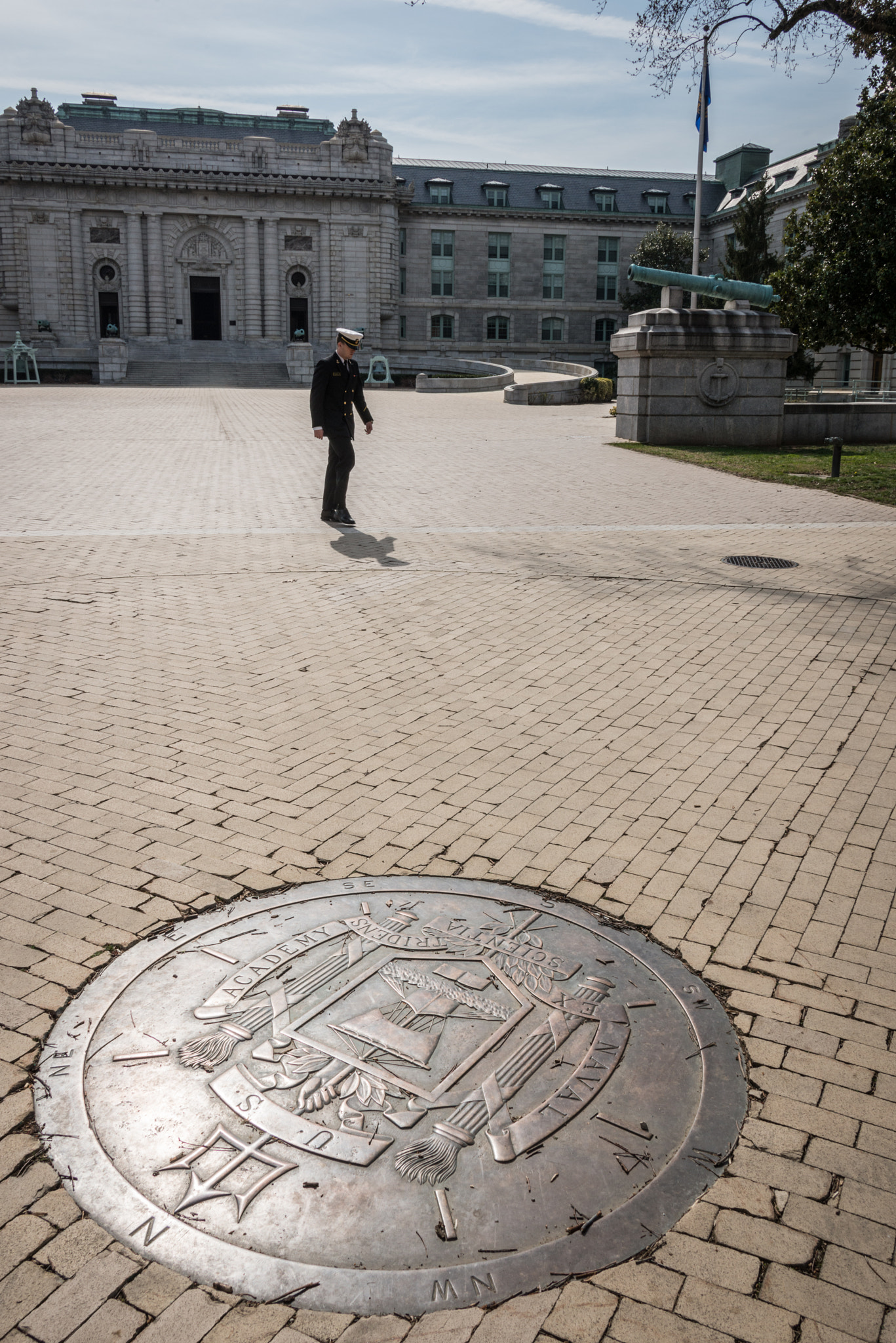 Nikon D800 sample photo. Bancroft hall usna photography