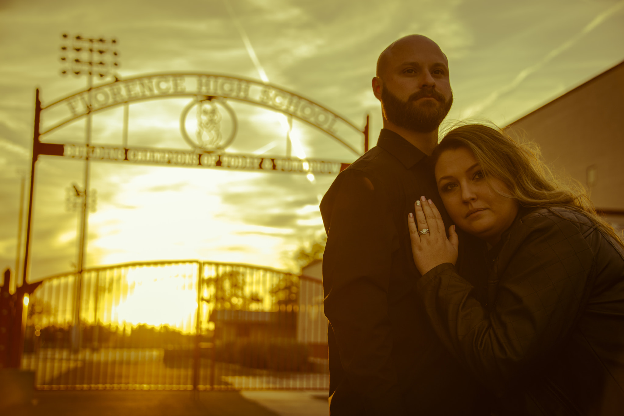 Nikon D810 sample photo. Engagement photography