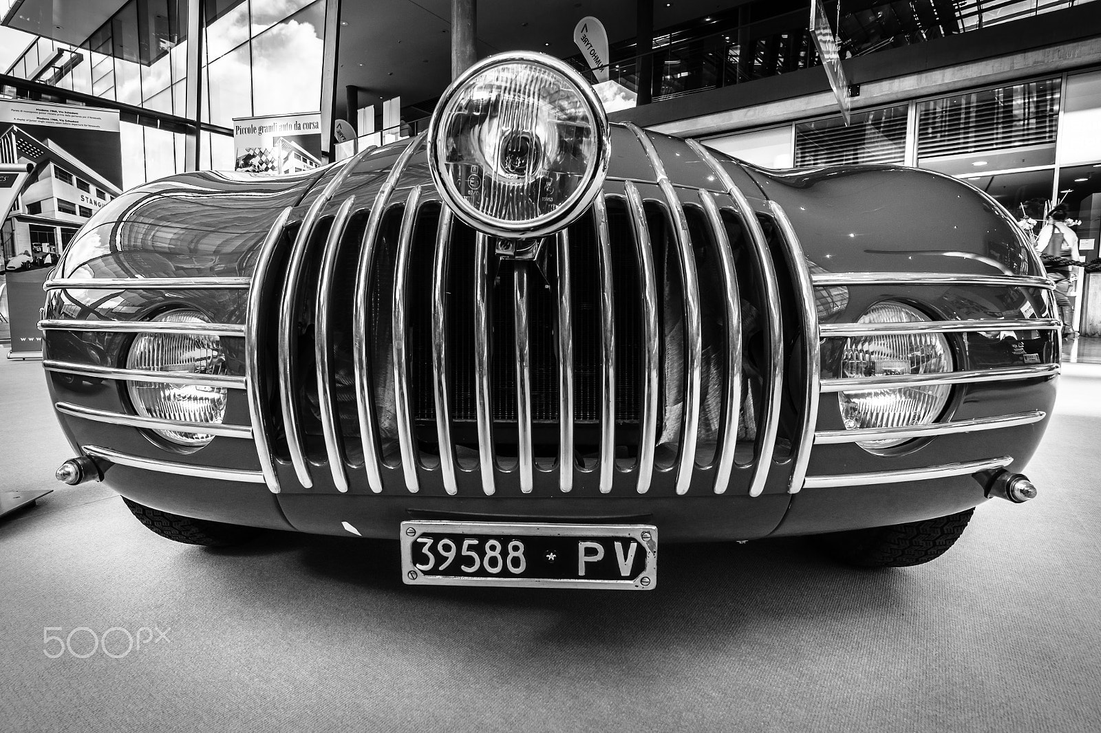 Sony SLT-A77 sample photo. Sports racing car stanguellini 1100 sport, 1947. photography