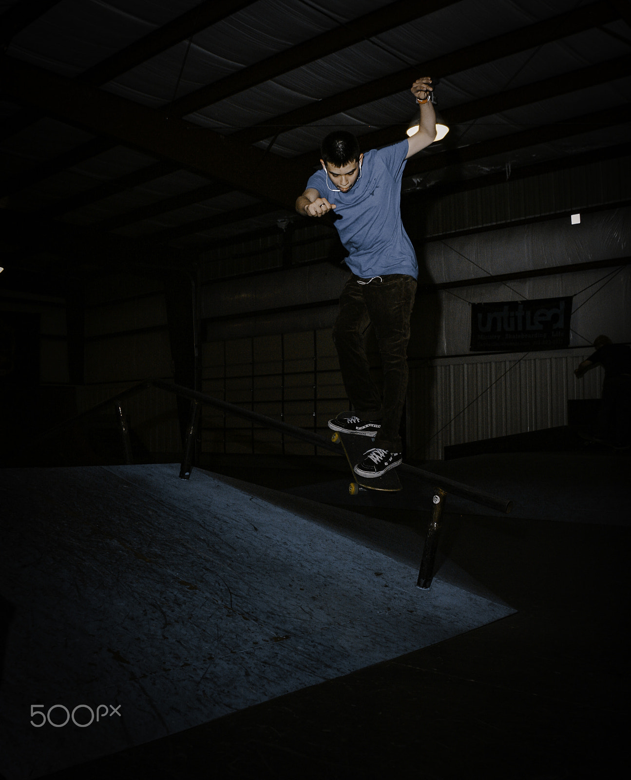 Canon EF 28-135mm F3.5-5.6 IS USM sample photo. Backside smith grind photography