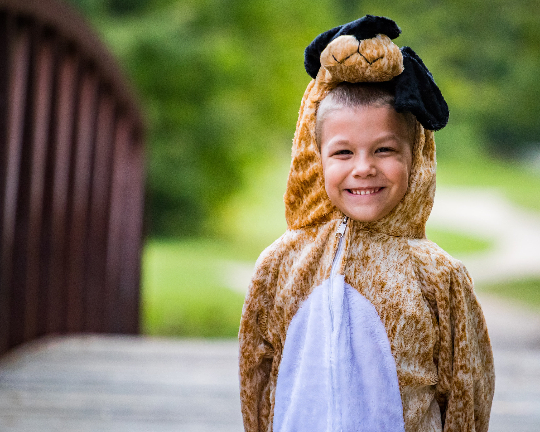 Canon EF 70-200mm F4L USM sample photo. A halloween portrait of a sweet young man. photography