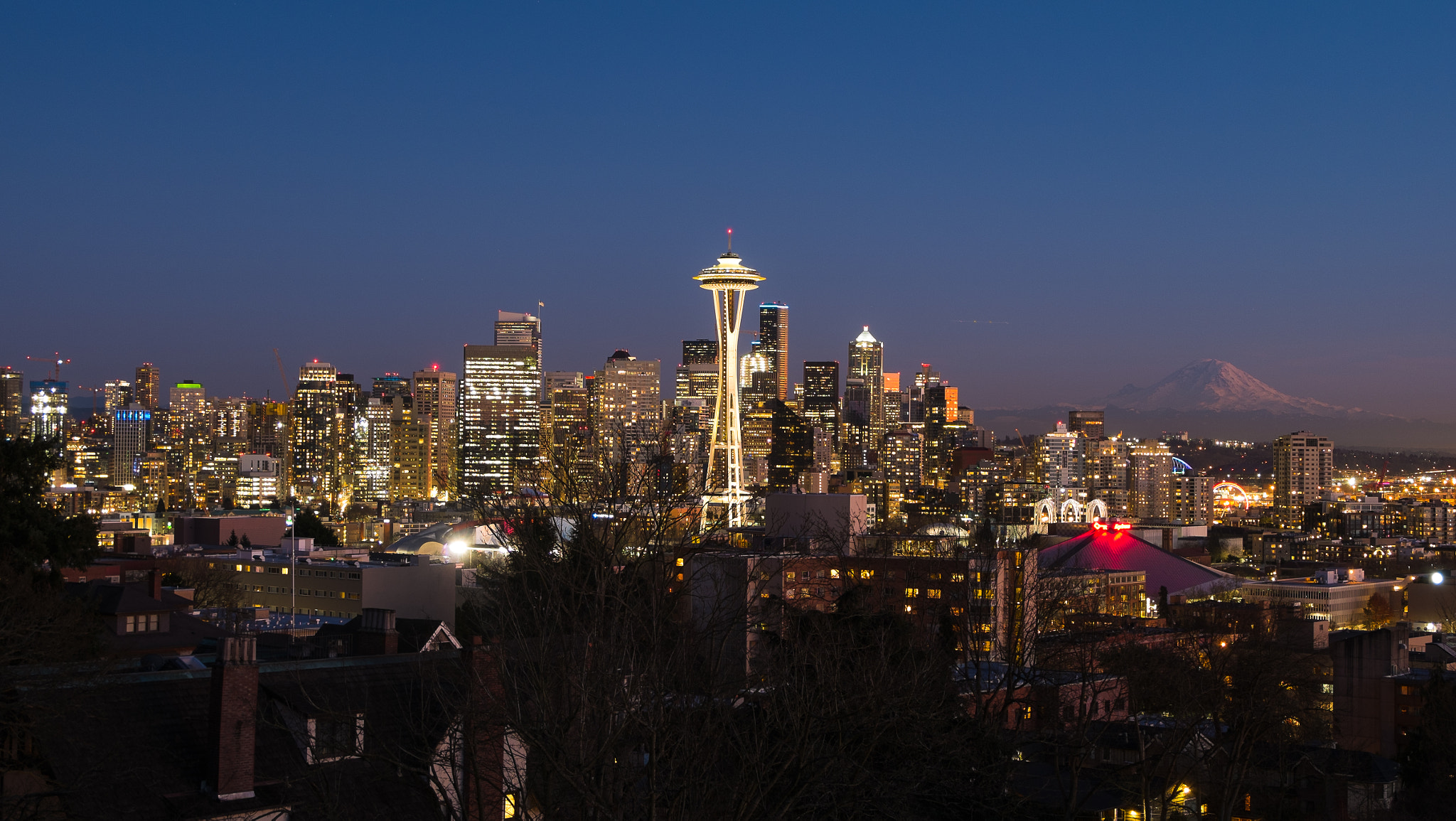 Fujifilm X-E1 sample photo. Seattle sunset. photography