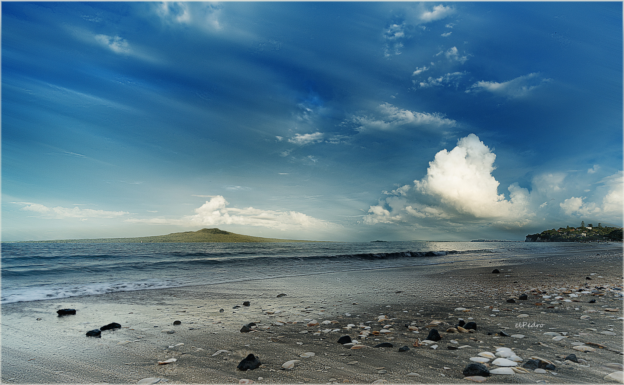 Sony a7R II sample photo. Takapuna beach new zealand photography