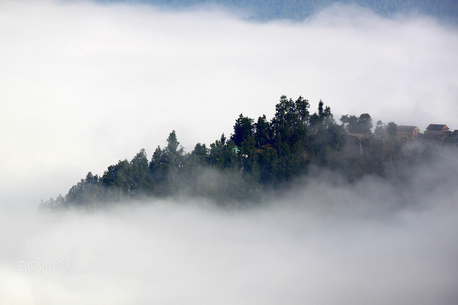 Canon EF-S 55-250mm F4-5.6 IS II sample photo. Cloud islands photography