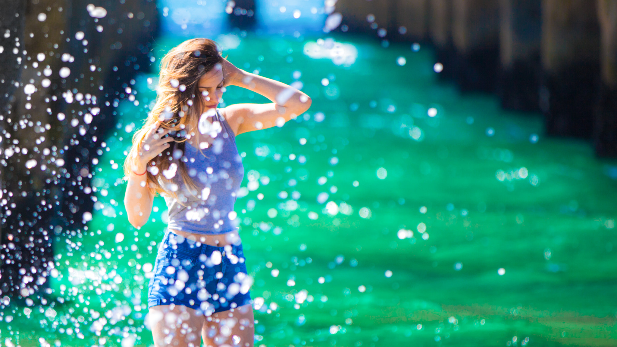 Canon EF 70-200mm F2.8L IS II USM sample photo. Snowflakes at the beach photography