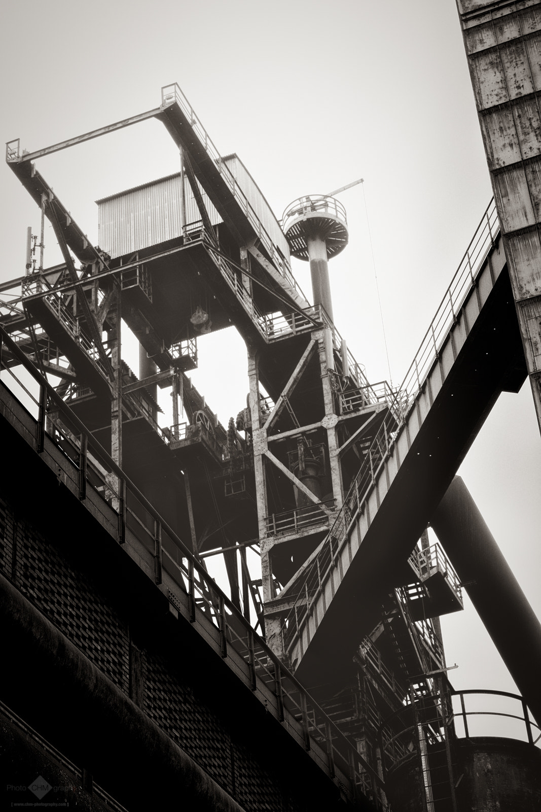 Nikon D7100 sample photo. Old steel mill photography