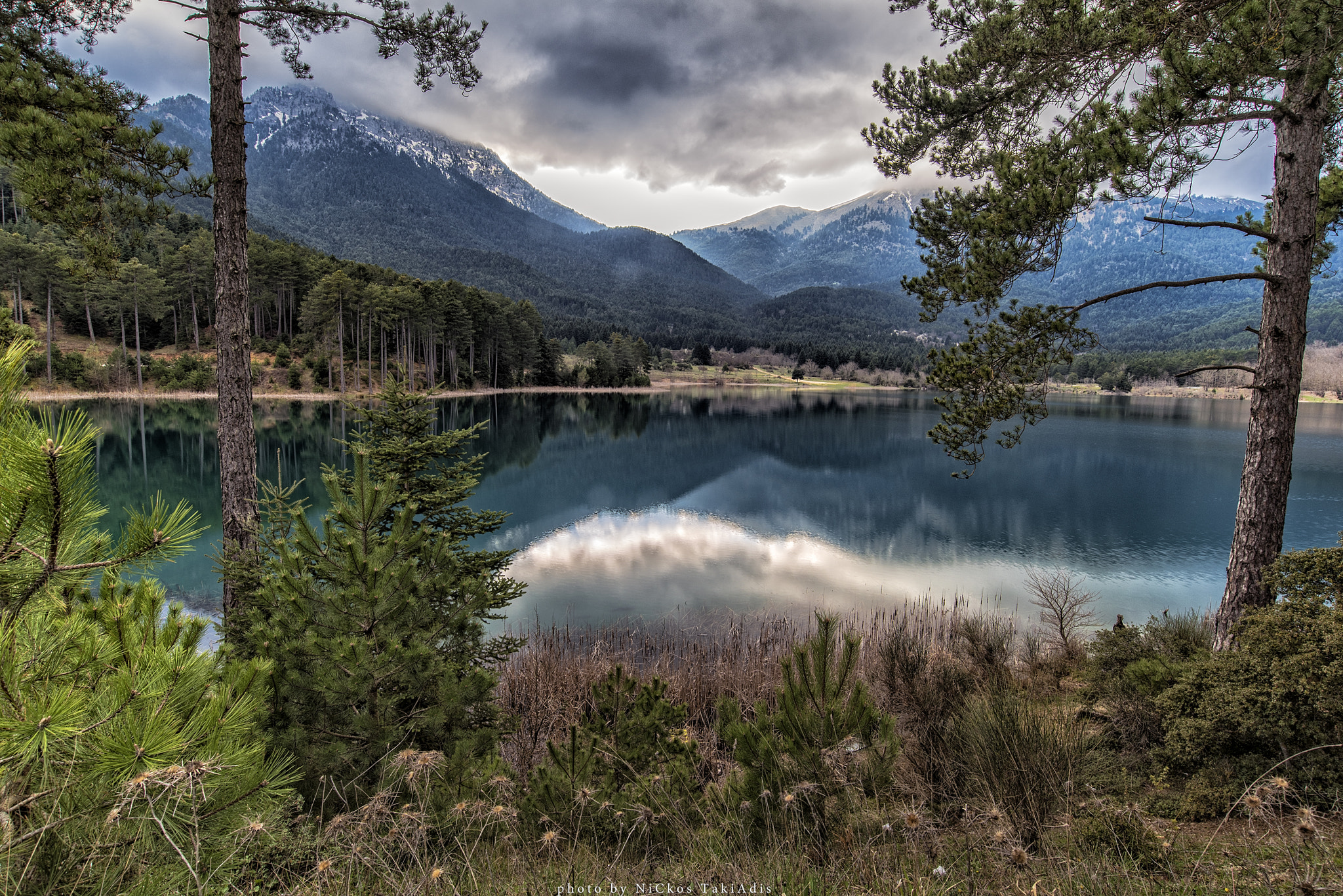 Nikon AF-S Nikkor 18-35mm F3.5-4.5G ED sample photo. Doxa lake, greece. photography