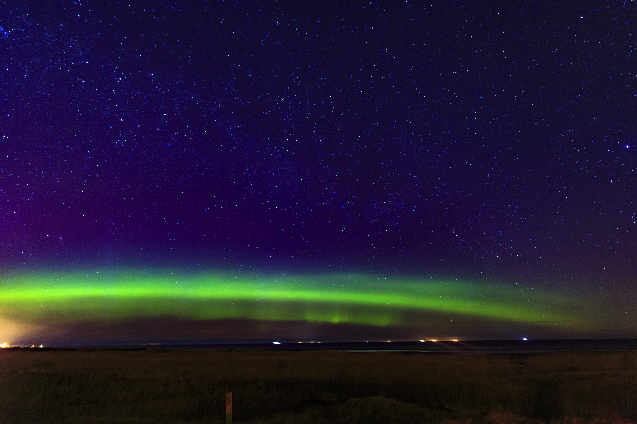 Canon EOS 6D + Sigma 24mm F1.4 DG HSM Art sample photo. Northern lights photography