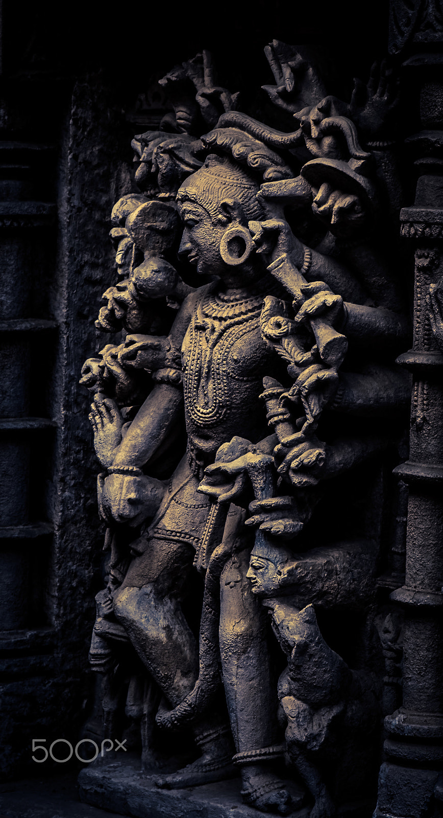 Nikon D7000 + Tamron SP 24-70mm F2.8 Di VC USD sample photo. Rani ki vav - wall mural... photography