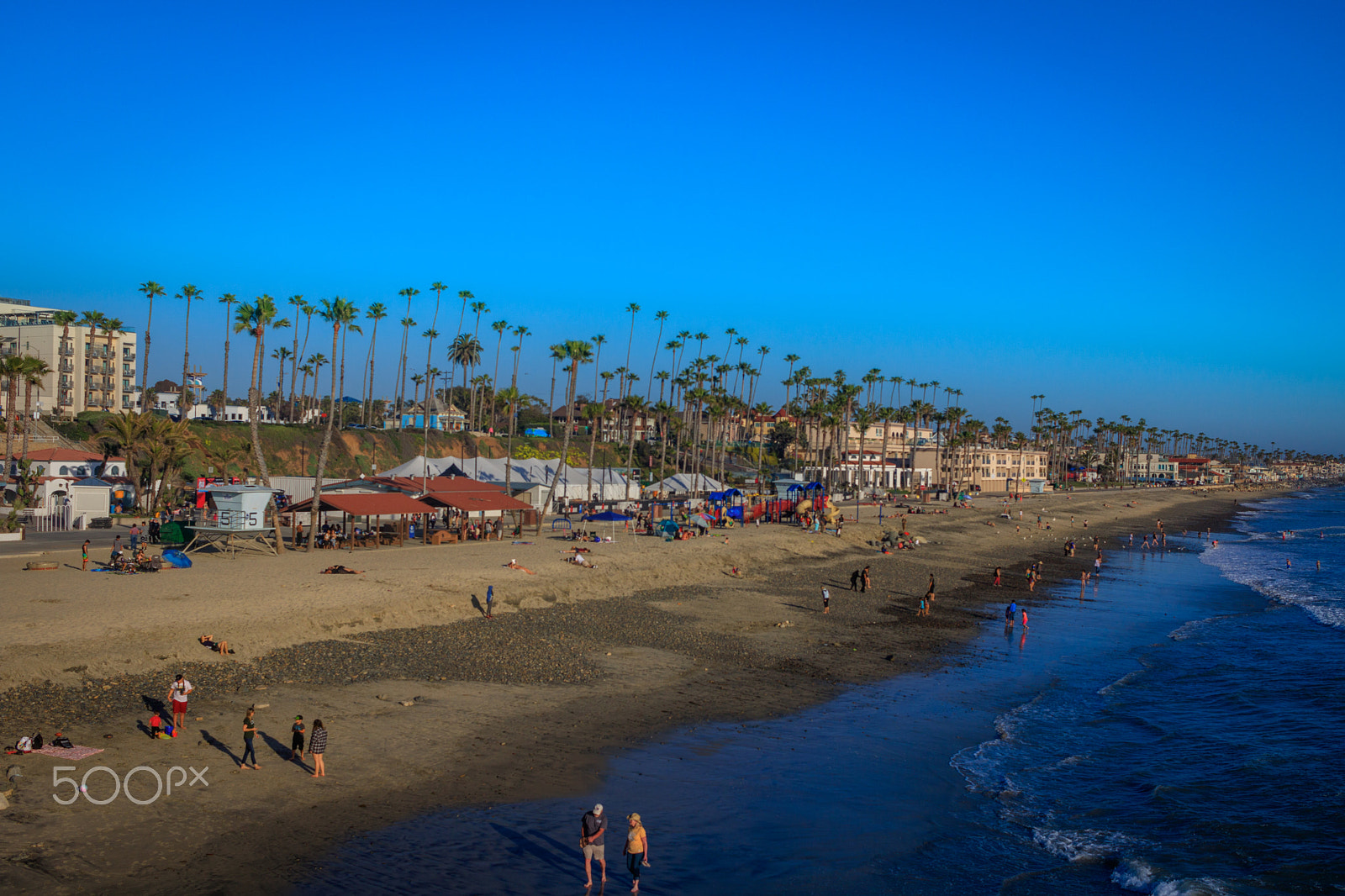 Canon EOS 760D (EOS Rebel T6s / EOS 8000D) sample photo. Beachside (darker), from oceanside pier photography